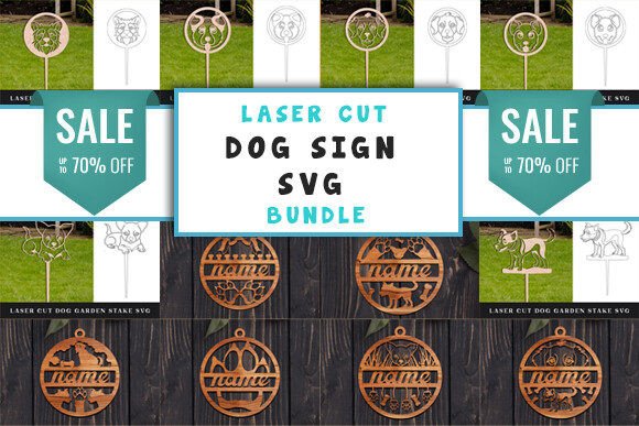 Download Laser Cut Dog Sign Svg Bundle - Dog sign Collection