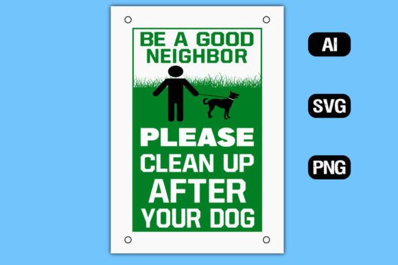 Download Please Clean Up After Dog Sign Board 3 - Dog sign Collection