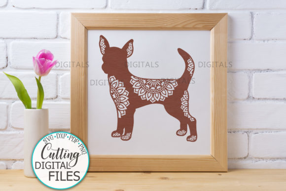 Download Chihuahua Mandala Dog Sign&nbsp;&nbsp; - Dog sign Collection
