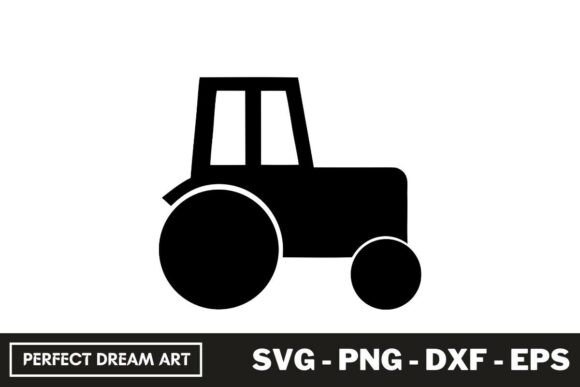 Download Tractor Silhouette SVG - Premium Resources